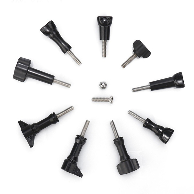 Compatible for Dji Gopro Insta360 Action Camera Accessories Standard M5 Screw Cap Mount Threaded Rod 304 Stainless Steel Screw