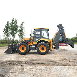 สายรัดนิรภัยแบบกันลื่นสำหรับรถแทรกเตอร์ขนาดเล็ก 4x4 รถตักล้อยางพร้อมหัวขุดขนาดเล็ก รถแทรกเตอร์ 4x4 รถตักล้อยางด้านหน้าและรถขุดด้านหลัง - Product Image 2