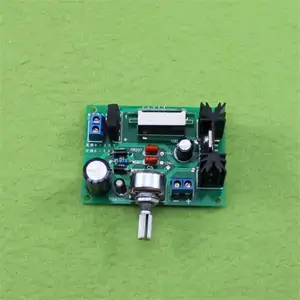 LM317 DC 0-30V AC 0-22V untuk 1.25-28V Voltmeter LED Adjustable Voltage Regulator Step Down Power Supply Modul