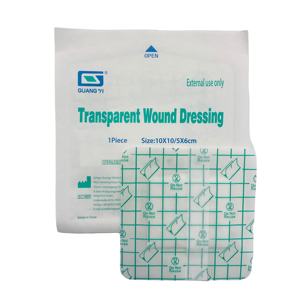 Apósito Quirúrgico Estéril al por Mayor, Adhesivo Médico para la Piel, Apósito de Espuma Transparente Desechable de PU para Heridas - Product Image 3
