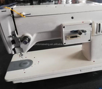 Machine à coudre surjeteuse Jordon pour badges scolaires avec moteur à entraînement direct, ensemble complet avec support de table, vente chaude dans tous les pays