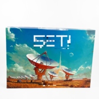 Jeu spatial SETI : Stratégie et divertissement par cartes, impression personnalisée OEM, divertissement pour les couples, fête multijoueur, cadeau de festival.