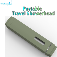 Pommeau de Douche de Voyage, Kit de Filtration - Douche de Camping Portable d'Extérieur avec Parfum Vitamine C, Installation Facile, Design Moderne