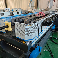 Machine d'extrusion de tuyaux corrugués flexibles à paroi simple en plastique PE/PP/PVC/PA/Nylon à vis simple