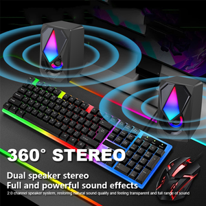 Nội Bộ <span class=keywords><strong>Mini</strong></span> PC loa bán buôn tùy chỉnh Led <span class=keywords><strong>Mini</strong></span> RGB hộp xách tay cho máy tính điện thoại di động âm nhạc bài hát PC phụ kiện - Product Image 5