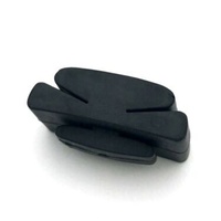 Support de médiator en caoutchouc noir pour guitare ukulélé Fix sur la poupée fermement supports pour guitare basse accessoires de guitare mignons