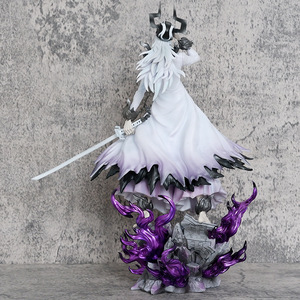 Figurine d'action de haute qualité 32 cm <span class=keywords><strong>Bleach</strong></span> Anime, Statue de poupée anime, Modèle de figurine <span class=keywords><strong>Ichigo</strong></span> <span class=keywords><strong>Masque</strong></span> Cornu Mugetsu, Jouet - Product Image 4