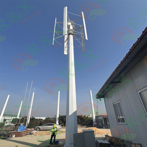 Générateur d'énergie solaire et éolienne hybride 3KW/5KW/10KW/20KW/50KW, système à axe vertical 220V/380V pour usage domestique, vente RX-HV 5KW 20KW 30KW - Product Image 5