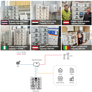 Batería de Litio Lifepo4 de Alto Voltaje de 100 Kw para Montaje en Rack, Sistema de Almacenamiento de Energía (ESS) de 100 Kwh, 200 Kwh, Almacenamiento de Energía Solar para Uso Industrial y Comercial - Product Image 6