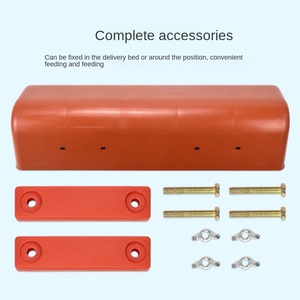 Heo con nhỏ ăn máng dày PP vật liệu giường nuôi dưỡng công cụ giảng dạy heo con thức ăn chăn nuôi - Product Image 4