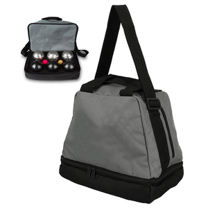 Sac <span class=keywords><strong>de</strong></span> sport à double compartiment pour équipement <span class=keywords><strong>de</strong></span> <span class=keywords><strong>pétanque</strong></span> avec insert en mousse - Product Image 1
