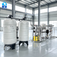 Système RO commercial 6m3/H avec prétraitement, machine de filtration d'eau pure industrielle pour l'eau potable