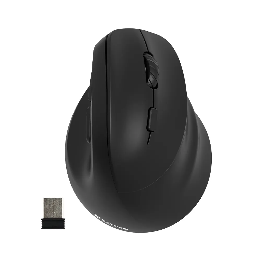 2.4G Computer Wireless verticale ergonomico Mouse da gioco per PC Mouse Wireless destro Mouse ergonomico Wireless verticale 6D