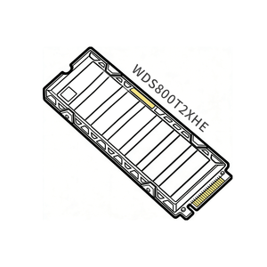 SN850X <b>8TB</b> <b>SSD</b> -WDS800T2XH, with 7200MB/s sequential read performance - Product Image 2