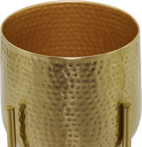 Iron <b>Hammered</b> planter Pots With Stands Set of 2 Gives You Perfect Height Flower <b>Holder</b> Pot Decorative Gift Home plant stand - Product Image 5