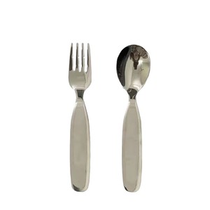 Commercio all'ingrosso di prodotti di alta qualità da parte del produttore in acciaio inox cucchiaio e forchetta set per bambini Dessert e frutta - Product Image 1