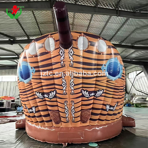 Bateau de pirate commercial sautant <span class=keywords><strong>garde</strong></span> du corps château rebondissant toboggan aquatique géant extérieur avec piscine - Product Image 4