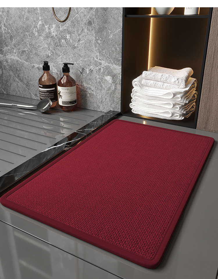 40*60cm (Hemming Linen floor MAT)