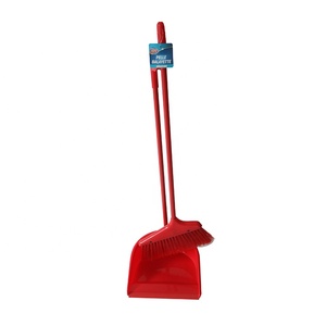 Limpieza de la <span class=keywords><strong>casa</strong></span> de plástico mango largo escobas y polvo Pan Limpieza de techo araña Web polvo ajustable escoba suministros - Product Image 2