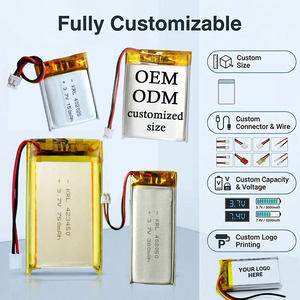 Üretici KC UL sertifikalı 3.7V 603048 1000mAh LiPo Pil Akıllı Giyilebilir Cihazlar için OEM Hizmeti lityum pil - Product Image 2