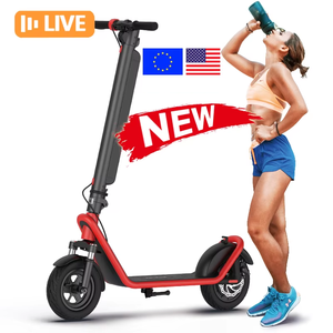Almacén en Europa y EE. UU. Nuevo Diseño de Escúter Eléctrico para Adultos de Alta Velocidad 36V 13Ah Rueda Grande de 10 Pulgadas Plegable de Dos Ruedas Fabricante de Scooters Eléctricos - Product Image 1