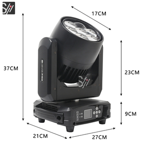 ไฟ DJ ลำแสง<span class=keywords><strong>7</strong></span>ดวงแบบขยับหัวได้ไฟดีเจดิสโก้คลับขนาด7x40W พิกเซลลำแสงล้างบาร์ไฟ LED - Product Image 4