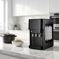 Distributeur d'eau purifiée pour comptoir, système UF/RO, filtration en 5 étapes, durée de vie du filtre de 12 mois, débit de 1200 GPD, respectueux de l'environnement