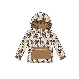 ชุดนอนแขนยาวสำหรับเด็กผู้หญิงชุดเสื้อผ้าพิมพ์ลายต้นคริสต์มาสสีชมพูสำหรับฤดูใบไม้ร่วง - Product Image 6