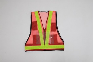 Breathable Mesh Reflective <b>Vest</b> <b>Long</b> <b>Sleeve</b> High Visibility Multi-Pocket Construction Road Safety Men - Product Image 2