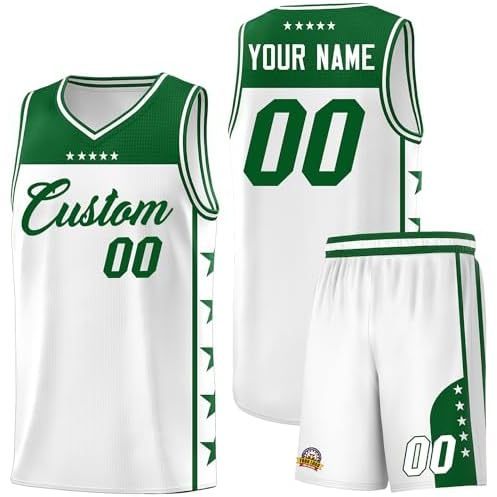 Kelly Green-white