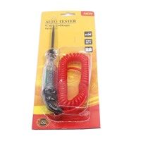 Stylo de test de circuit automobile, testeur de batterie, testeur de tension de batterie de voiture 3V 24V 48V, stylo de test de tension de diagnostic automobile
