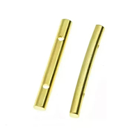 Grosir batang Retainer String gitar listrik emas 45mm dengan 2 sekrup dudukan untuk bagian gitar listrik