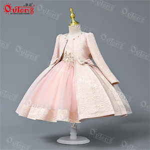 Robe de soirée pour fille Yoliyolei, motif floral d'été, sans bretelles, design élégant, avec sac et bandeau - Product Image 3