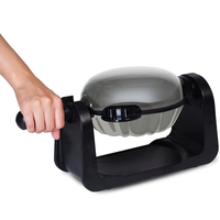 Machine à Gâteau à la Lave Électrique Multifonctionnelle Style Européen, Grille-Pain Inversable pour la Préparation du Petit-Déjeuner et des Gâteaux à Domicile