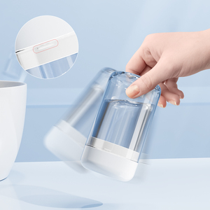 Porte-brosse à dents de voyage Transparent Portable avec stockage de dentifrice ensemble de salle de bain porte-gobelet de rince-bouche pratique - Product Image 3