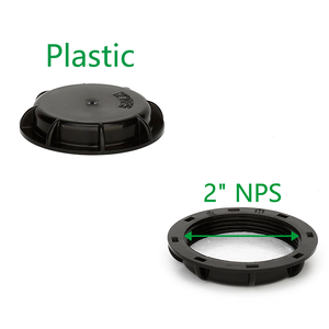 2-inch IBC polypropylene <span class=keywords><strong>cap</strong></span> Tank van phụ tùng BSP/NPT chủ đề tốt nông Nắp bụi phụ kiện đường ống nắp nhỏ cho xe tăng - Product Image 3