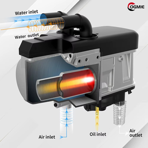 OGMIE Nouveau Chauffage au Diesel 12V 5KW pour Camion/Fourgon/Caravane/Camping-car avec Réservoir de Carburant Garantie 2 Ans - Product Image 3