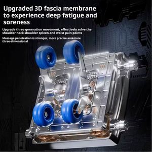 Fauteuil de massage enveloppant avec airbags pour tout le corps, commande vocale intelligente par IA, pour les employés de bureau - Product Image 5