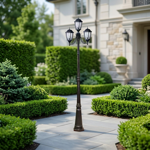 Lámparas LED Retro para Exteriores, con Certificación CE, Impermeables, de Poste Alto, para Villas, Jardines y Césped, con Clasificación IP65, de Aluminio - Product Image 2