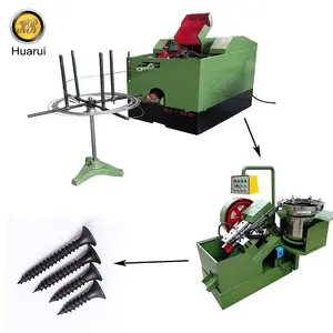 Mesin pembuat sekrup/jalur produksi sekrup Chipboard hitam fosfat/mesin pembuat sekrup furnitur otomatis Taiwan - Product Image 1