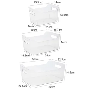 New Design Transparent Case Body Waterproof And Moisture-proof Food Storage Container For Tidy Storage