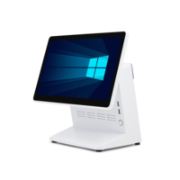 Sistem Kasir Elektronik All-in-One 15.6 inci, Prosesor Intel I3/I5, Sistem Operasi Windows, Penyimpanan SSD, RAM 2-8GB, Layar Sentuh Kapasitif