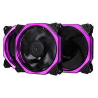 Ventilateur de boîtier ARGB 120 mm 5V 3 broches 4 broches PWM à roulement fluide, ventilateur de refroidissement CPU RGB effet miroir, télécommande sans fil pour PC de bureau