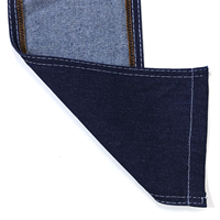 Tissu en denim 11 oz à bas prix, finition mercerisée rigide, double face lisse, pour jeans