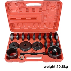 <span class=keywords><strong>Kit</strong></span> d'outils de démontage de roulement de roue avant 23 pièces, extracteur de <span class=keywords><strong>moyeu</strong></span> et de rotule pour l'entretien des roulements de voiture, outils de réparation automobile - Product Image 2
