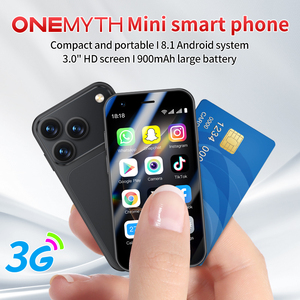 SOYES A17 Mini Teléfono Inteligente Android 8.1, Pantalla de 3.0 Pulgadas, 2GB de RAM, 16GB de ROM, Doble SIM, Doble Cámara, Red 3G, Pequeño Regalo, Batería de 900mAh - Product Image 1