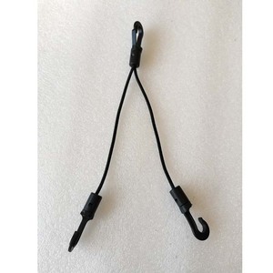 Ganchos de Remolque de Acero Negro de 40 cm con Clip y Gancho para Uso en Exteriores - Product Image 4