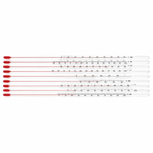 Thermomètre à alcool au <span class=keywords><strong>mercure</strong></span> <span class=keywords><strong>rouge</strong></span>, thermomètre à eau pour laboratoire - Product Image 5