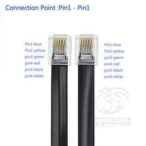 Cable de Comunicación Telefónica RG de 3 Pies, 6P6C Macho a 6P6C Macho, RJ12 a RJ12 - Product Image 4