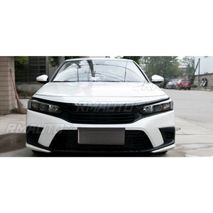 Autocollant de protection pour calandre de voiture, sans perçage, pour Honda Civic Si 11e génération, pièce de modification de kit carrosserie, accessoires automobiles - Product Image 4